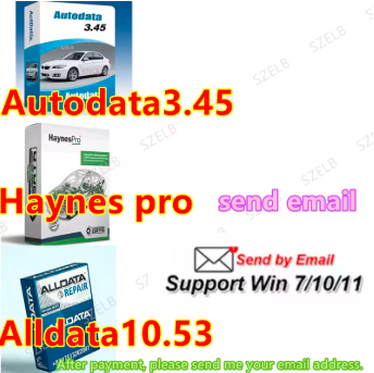 Auto Repair Shop Software - All-data 10.53+Auto-data 3.45 ve Haynes Pro/Vivi-D