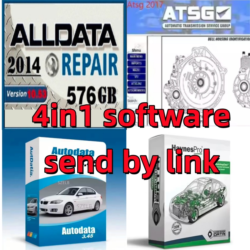 Auto Repair Shop Software - En yeni Autodata 3.45+alldata 10.53+vivid 2018（hay