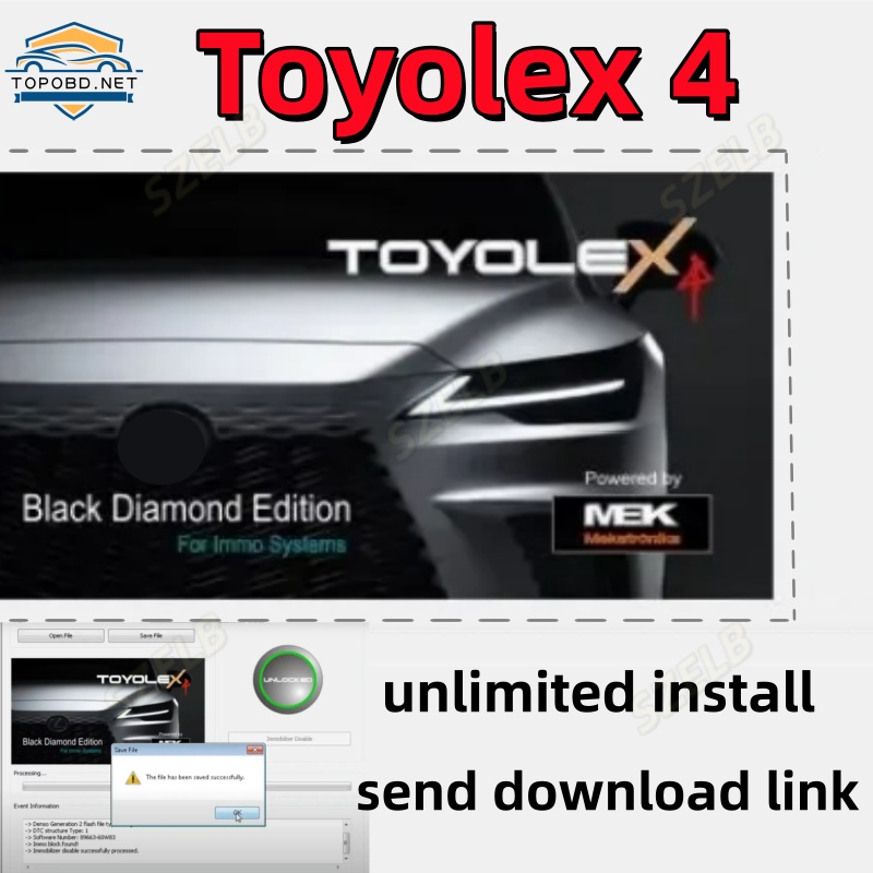 Auto Repair Shop Software - Toyolex 4 IMMO Yazılımı Sınırsız Keygen