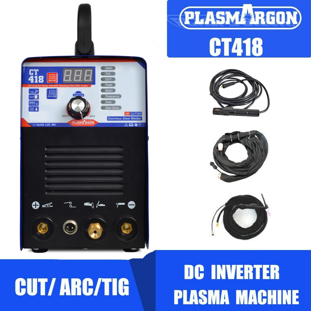 Tig Welder Machine - Plazma kesici Tig kaynakçı CT418 yarı