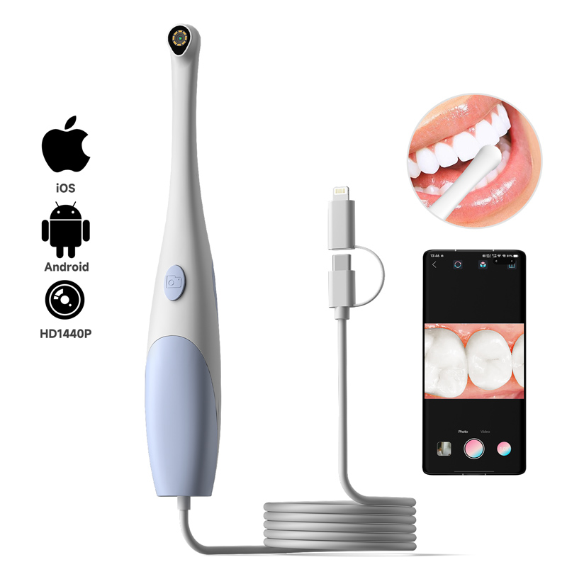 Endoscope Inspection Camera - Type-C/iPhone için 2'si 1 Arada Oral