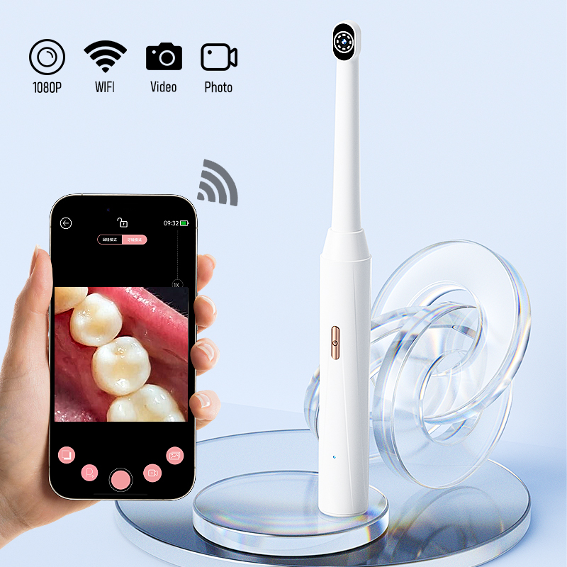 Endoscope Inspection Camera - IPhone/Android için Görsel Kablosuz Ağız Kamerası