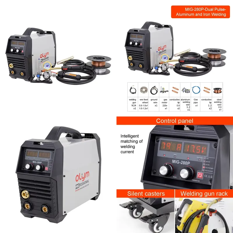 Tig Welder Machine - MIG 280 Pulse İnverter Kaynak Makinesi