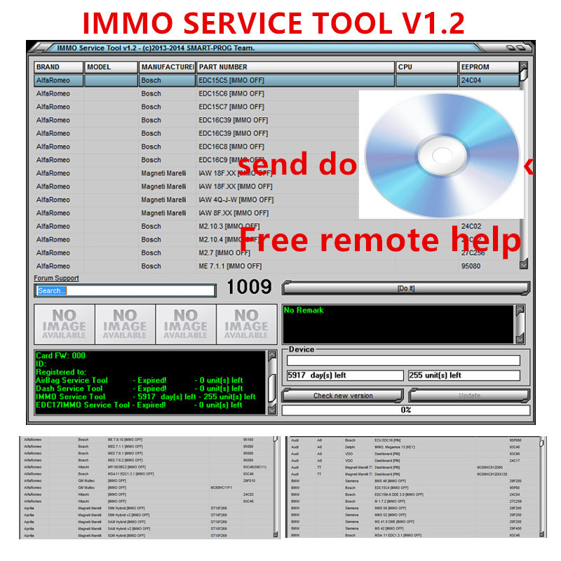 IMMO SERVİS ARACI V1.2 PIN Kod - Auto Repair Shop Software incelemesi ve fiyatı