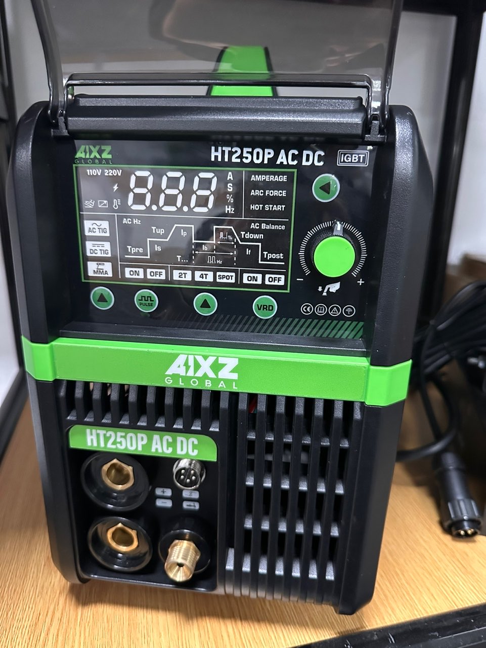 TIG250ACDC PULSE LCD IGBT İnve - Tig Welder Machine incelemesi ve fiyatı